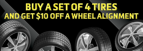 Buy a set of 4 tires